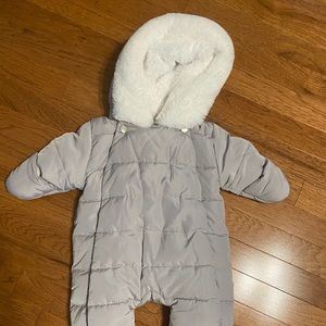 Baby nylon snowsuit